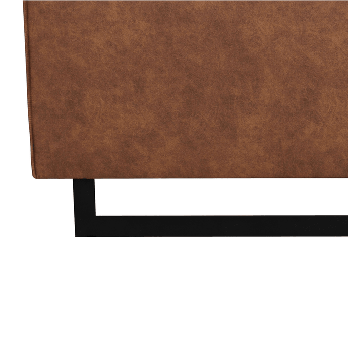 Bank Barcelona 2-zits Cognac Mahom