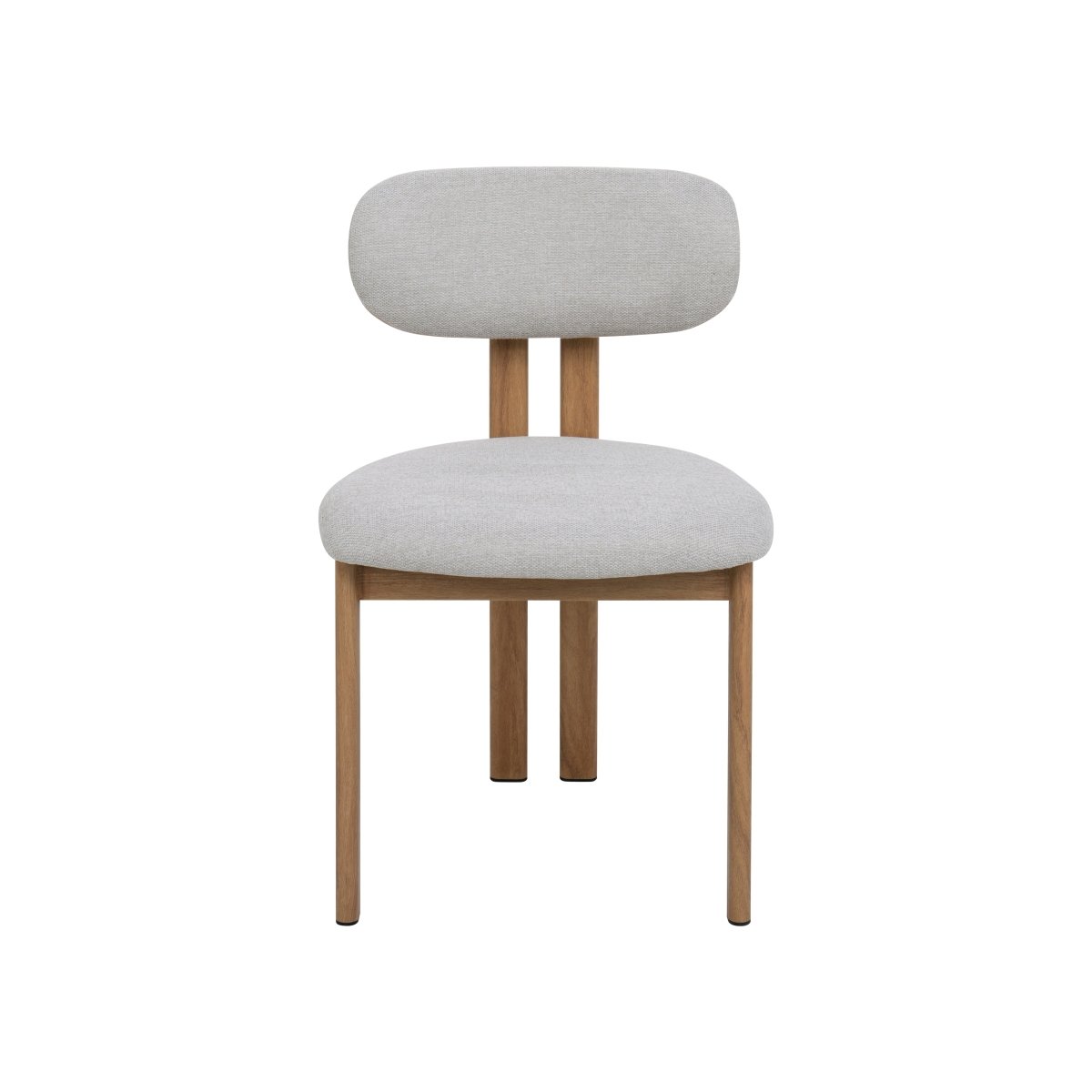 Mangohouten eetkamerstoel Noor beige