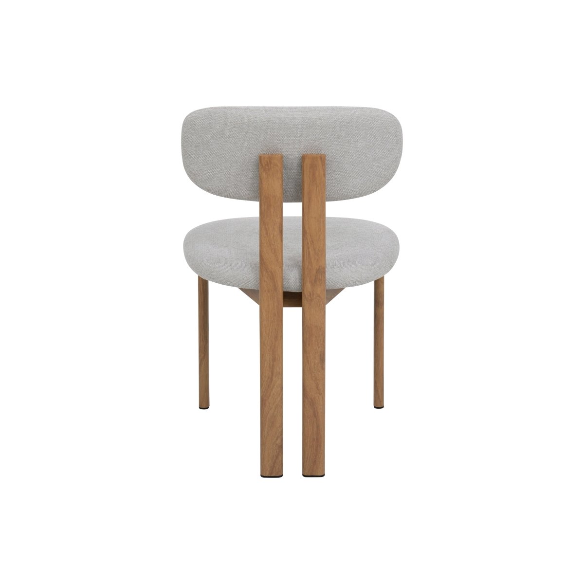 Mangohouten eetkamerstoel Noor beige