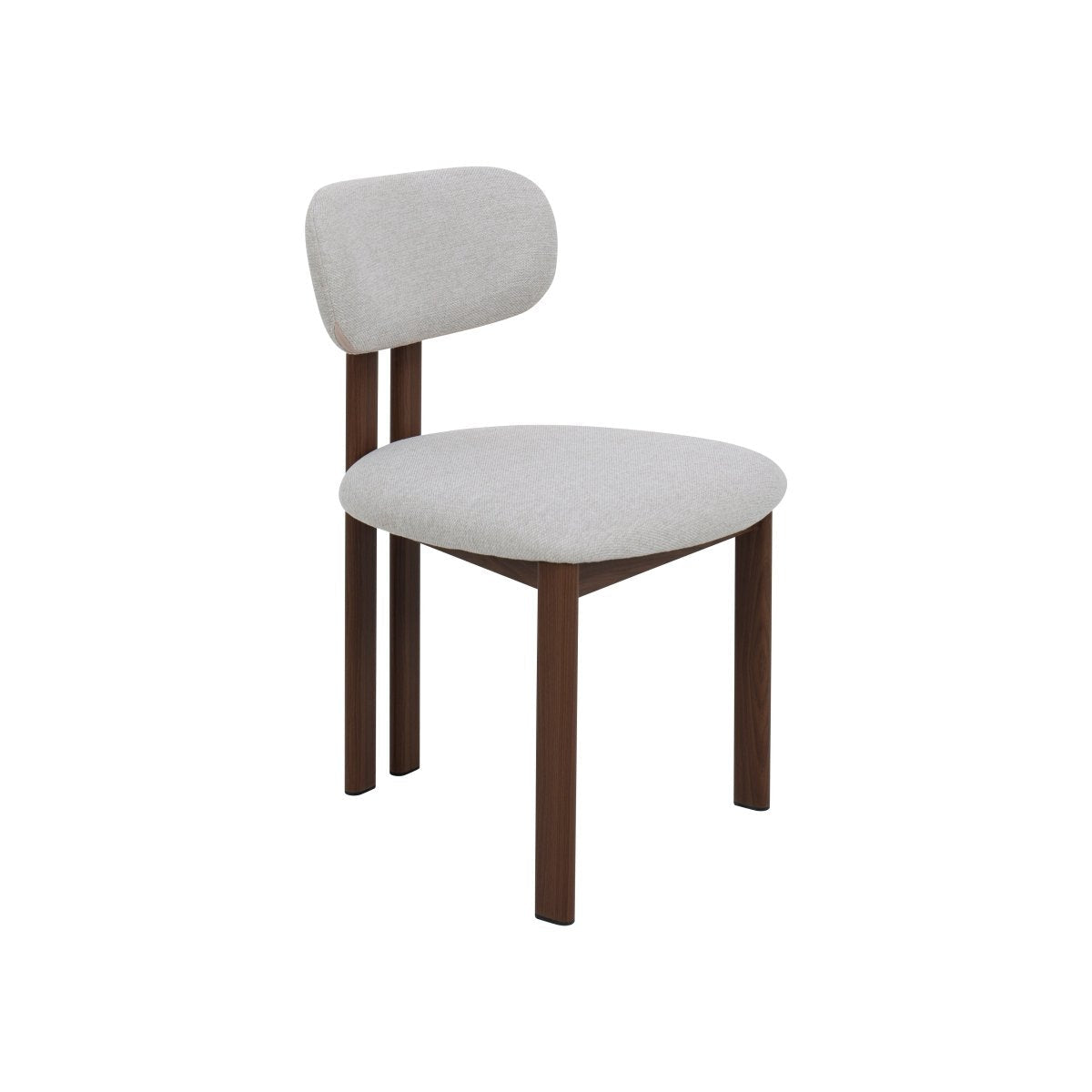 Mangohouten eetkamerstoel Noor beige