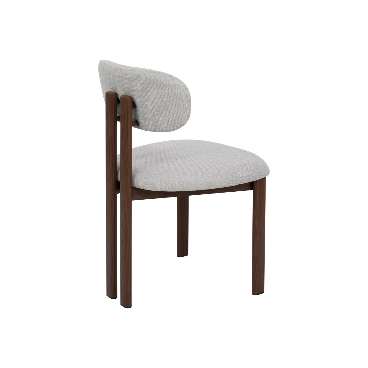 Mangohouten eetkamerstoel Noor beige
