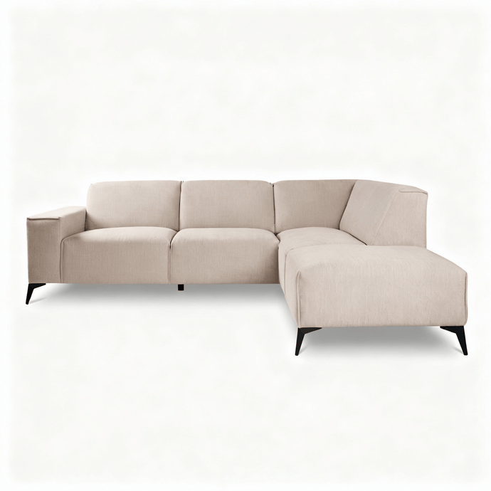 Hoekbank Brooklyn 4-zits Rechts Beige Mahom