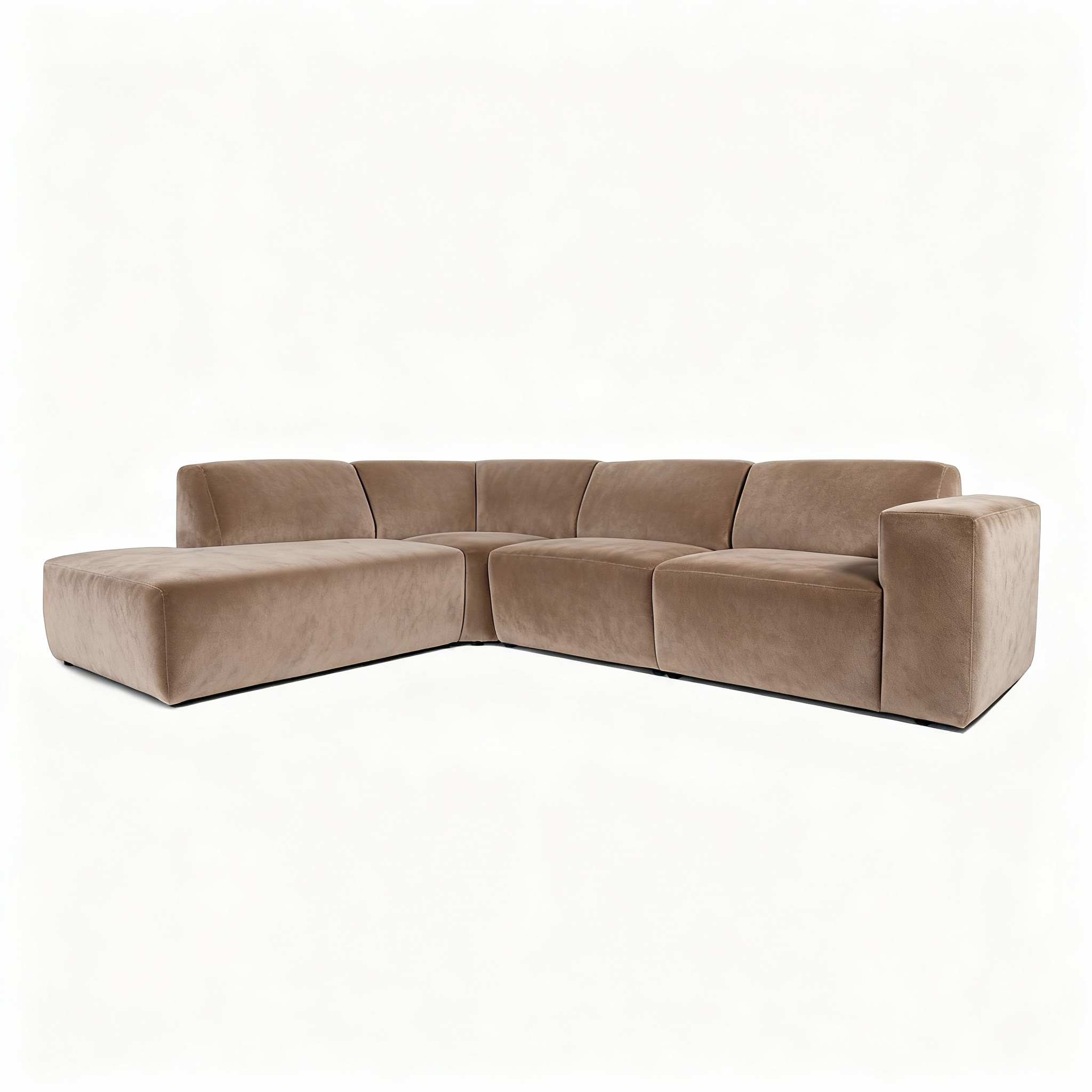 4-zit bank Taupe 