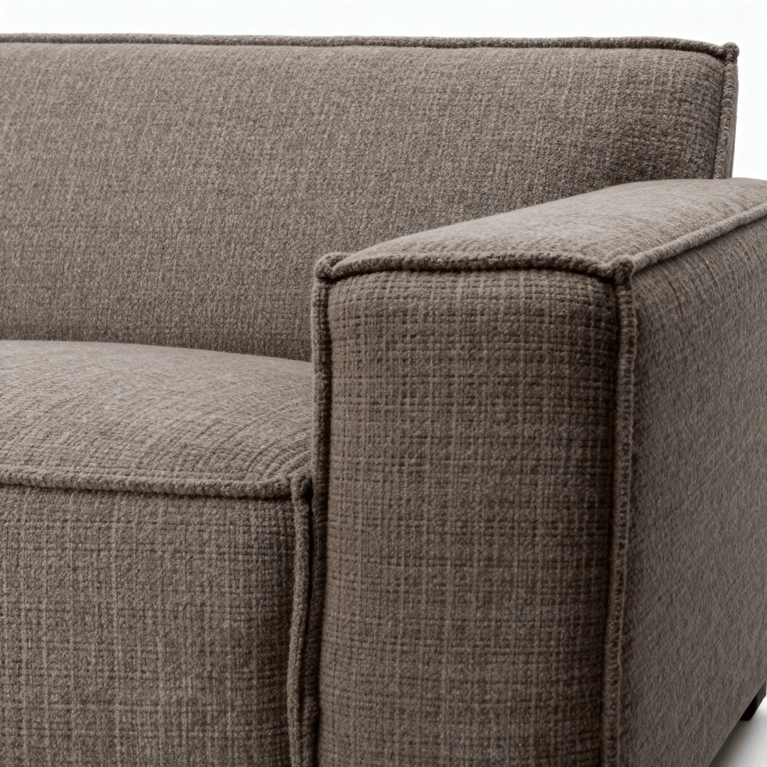Hoekbank taupe