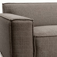 Hoekbank Milo 4-zits Rechts Taupe Mahom