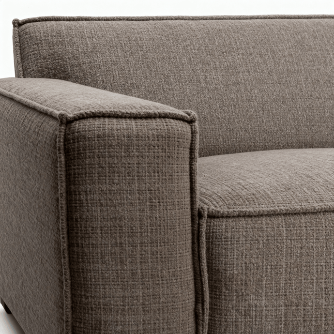 Hoekbank Milo 4-zits Rechts Taupe Mahom