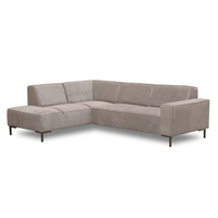 Hoekbank Madrid 4-zits Links Stone Mahom