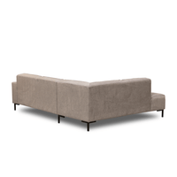 Hoekbank Madrid 4-zits Links Stone Mahom