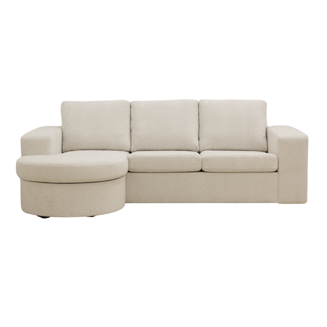 3 persoons zitbank creme