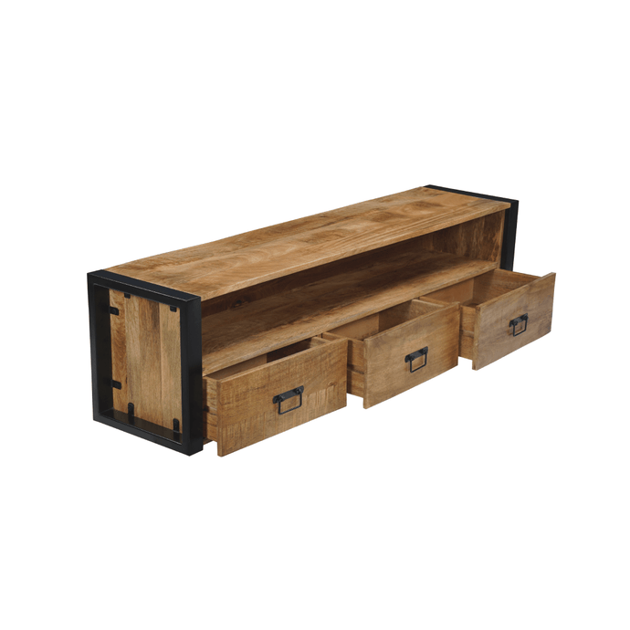Mangohouten TV Meubel Britt zwevend 150 cm Mahom