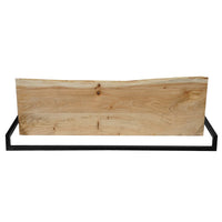 Mangohouten kapstok 100x30x80 cm Mahom