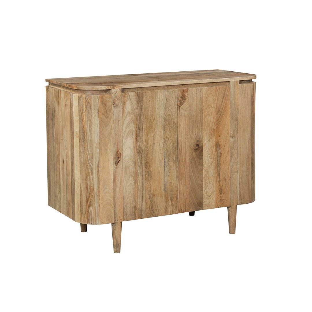 Mangohouten dressoir lichtbruin
