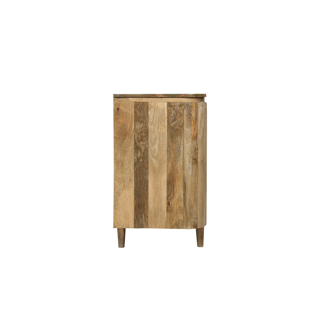 Mangohouten dressoir lichtbruin