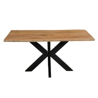 Acaciahouten Eettafel Edge Rechthoek 160x90 cm Mahom