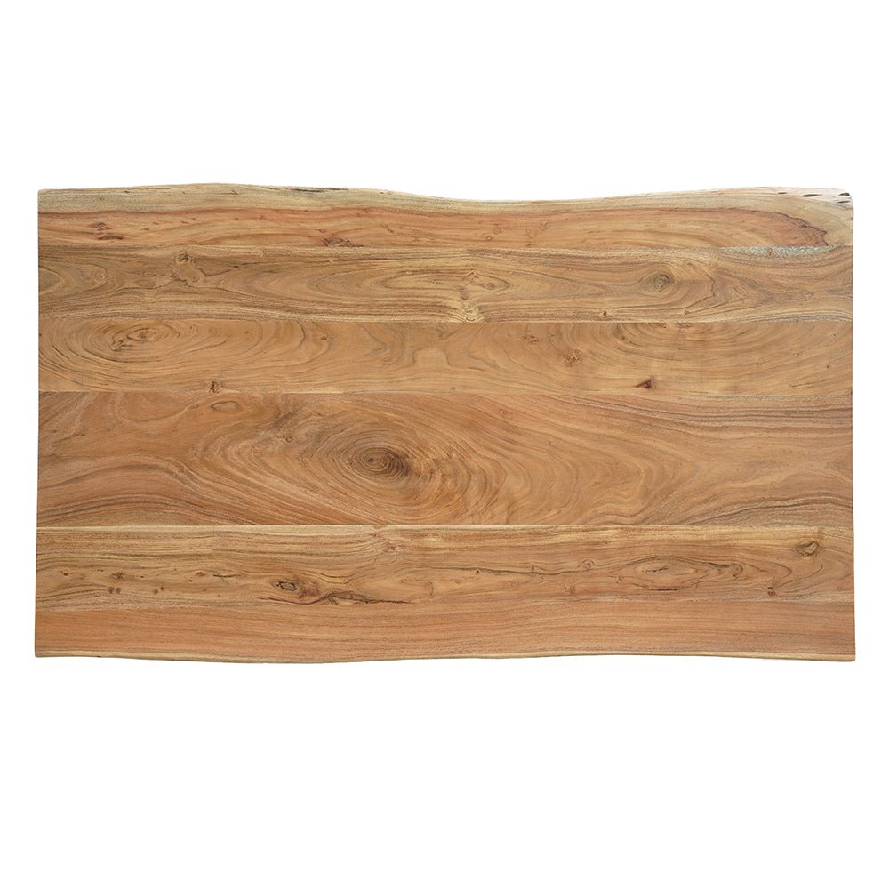 Acaciahouten eettafel rechthoekig 160x90cm