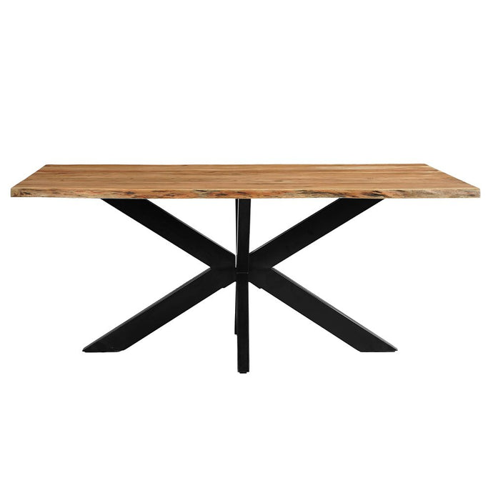 Acaciahouten Eettafel Edge Rechthoek 180x100 cm Mahom