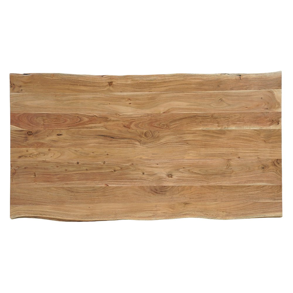 Acaciahouten eettafel rechthoekig 180x100cm