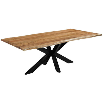 Acaciahouten eettafel rechthoekig 200x100cm