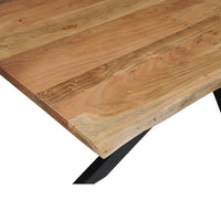Acaciahouten Eettafel Edge Rechthoek 220x100 cm Mahom