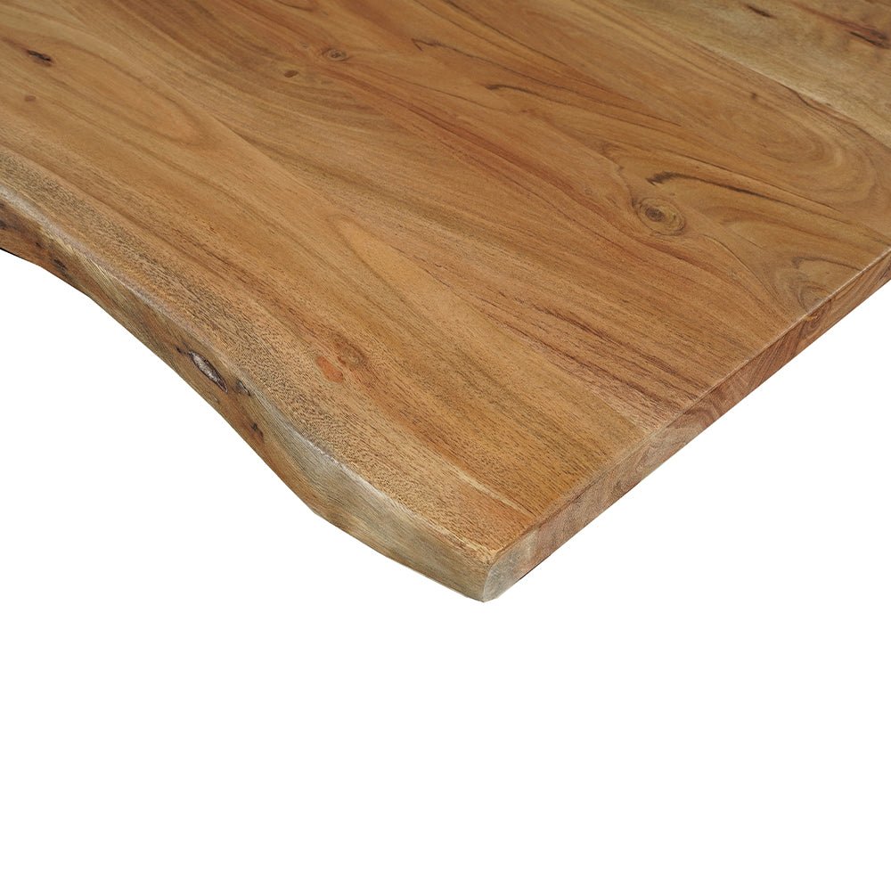 Acaciahouten eettafel rechthoekig 240x100cm
