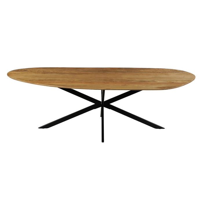 Mangohouten Eettafel Organisch Alessia 180x90 cm Mahom