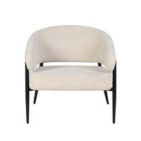 Fauteuil Lappi Creme Mahom
