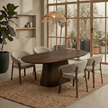 Mangohouten Eettafel Tulsa
