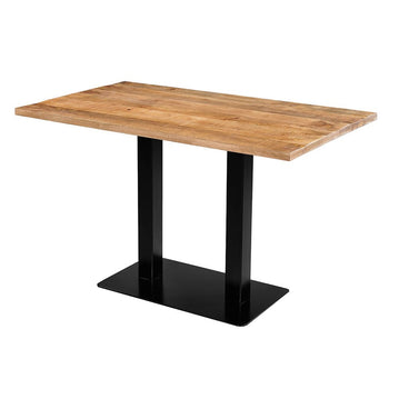 Bartafel rechthoek van mangohout 