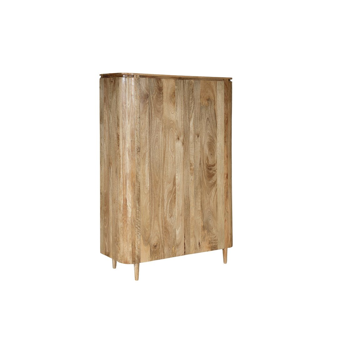 Mangohouten kabinet lichtbruin