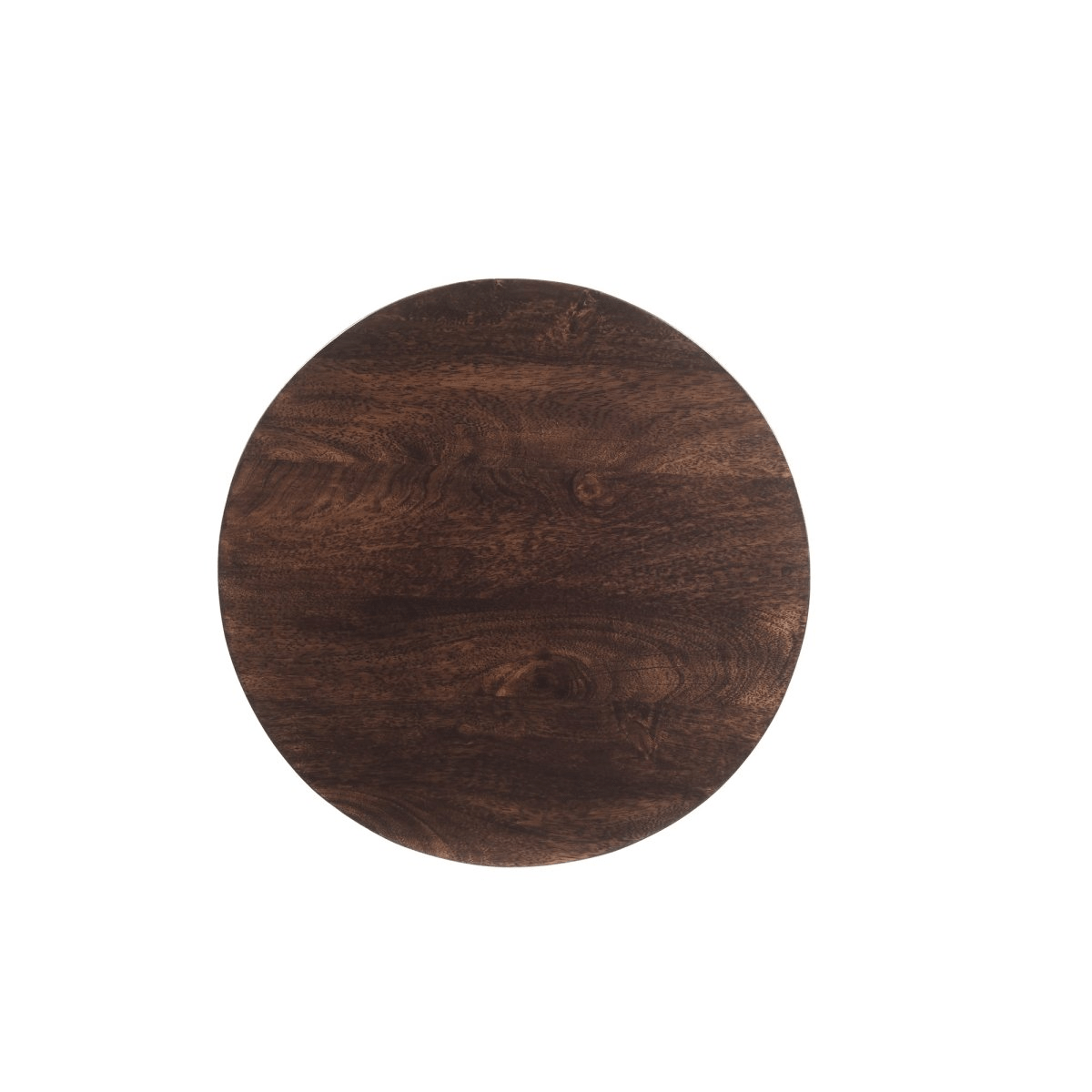 Salontafel walnoot rond 50cm