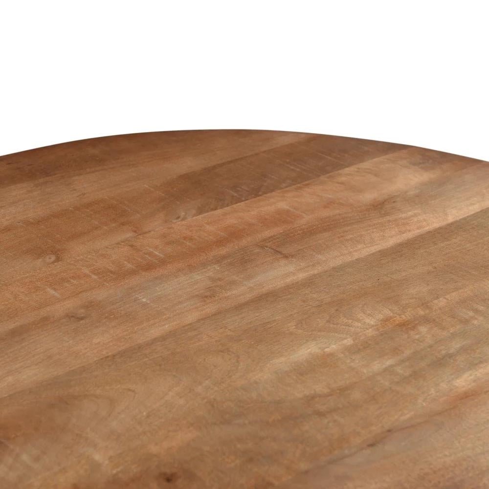 Mangohouten eettafel ovaal 200cm