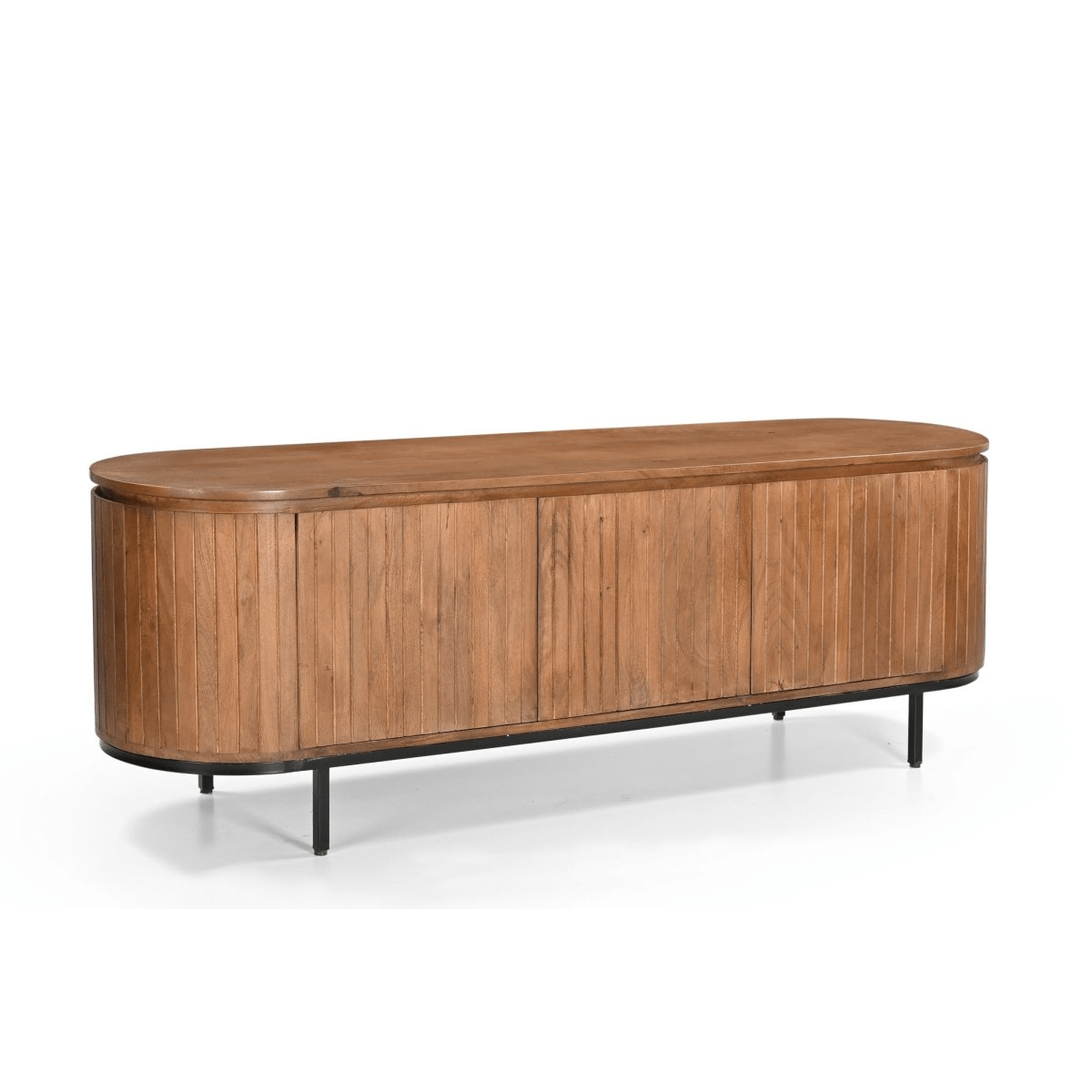 Mangohouten tv meubel bruin 170cm