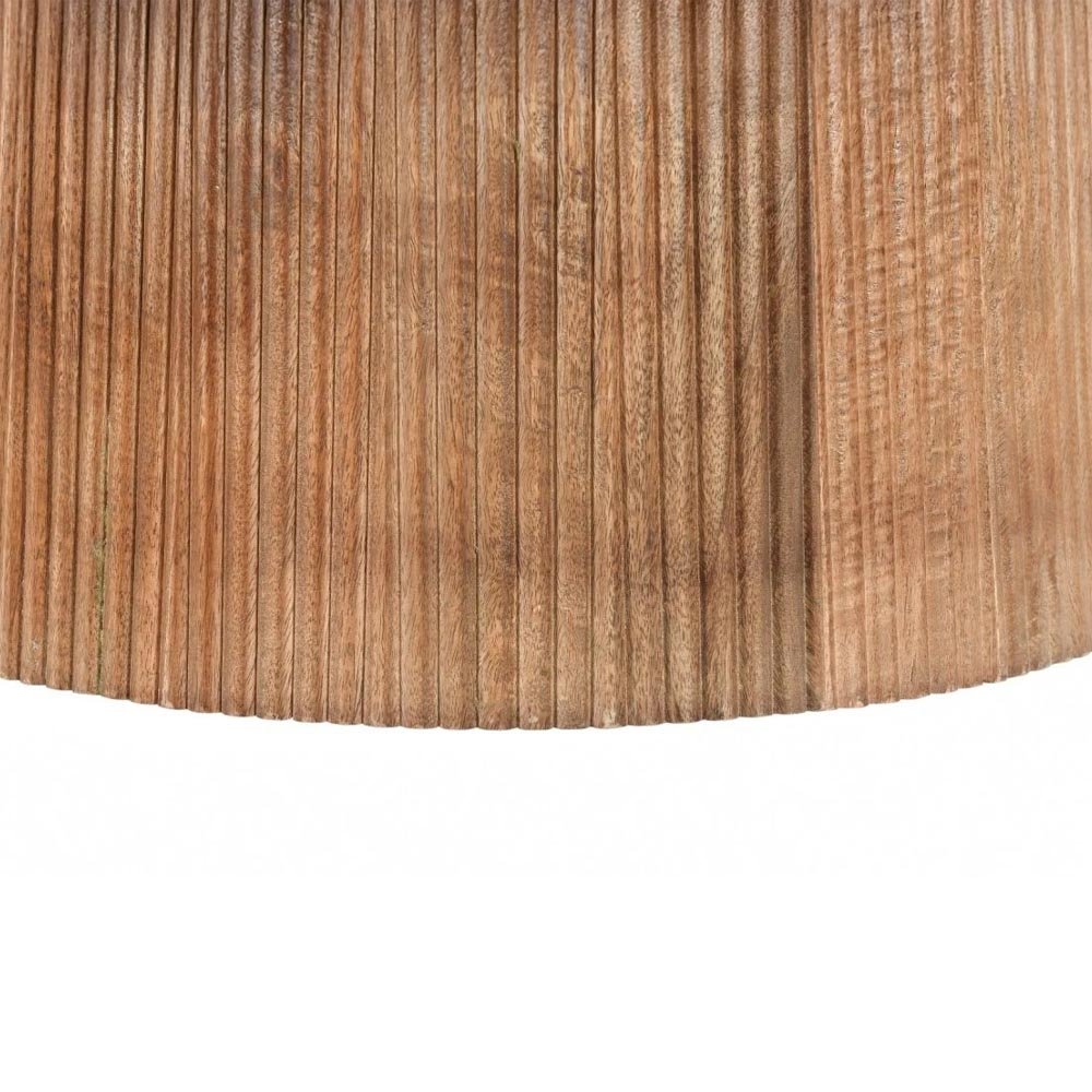 Mangohouten eettafel ovaal 300cm