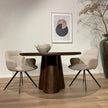 Mangohouten Eettafel Tulsa