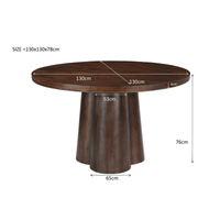 Eettafel Brix Clubs 130 cm