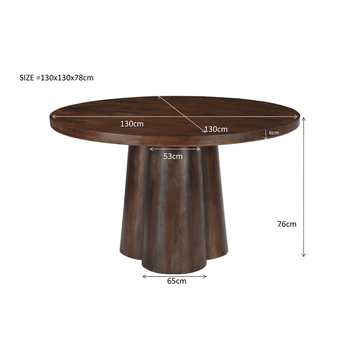 Eettafel Brix Clubs 130 cm
