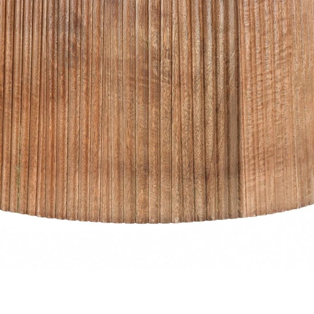 Mangohouten salontafel bruin ovaal 120cm