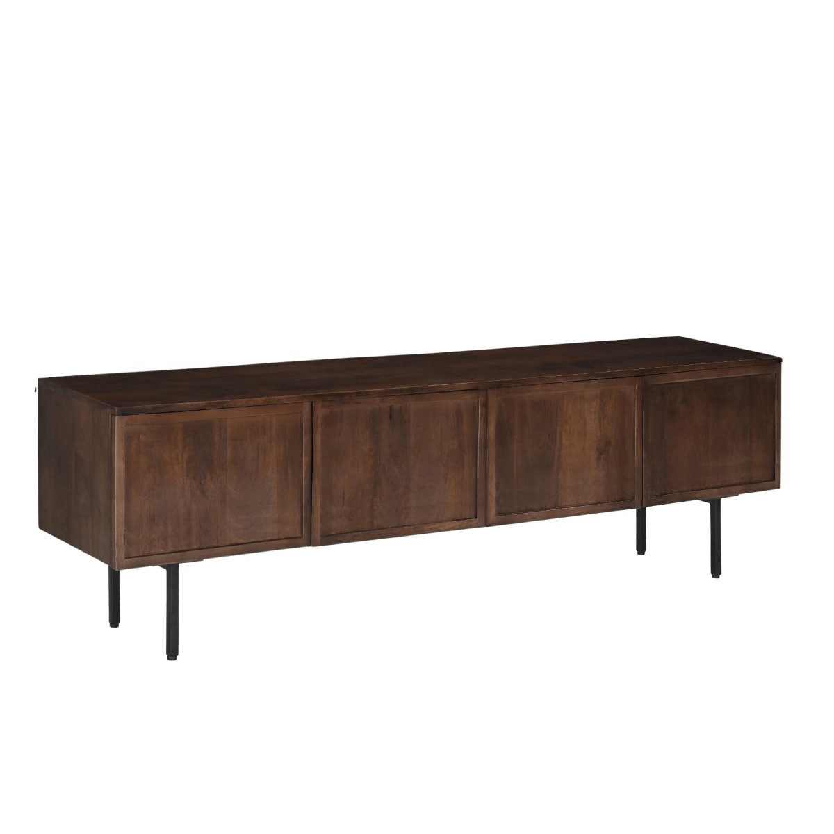 Mangohouten tv meubel bruin 180cm