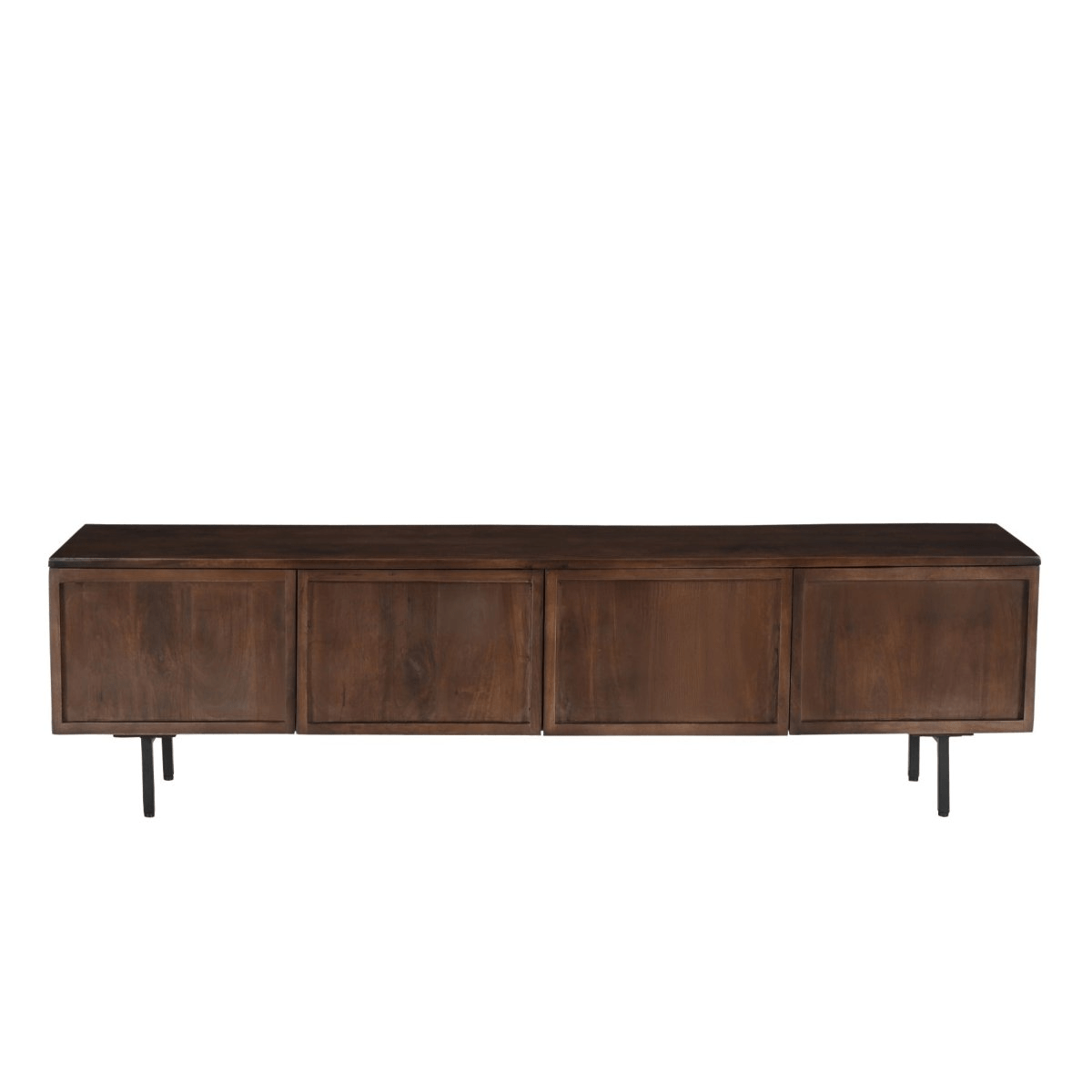Mangohouten tv meubel bruin 180cm