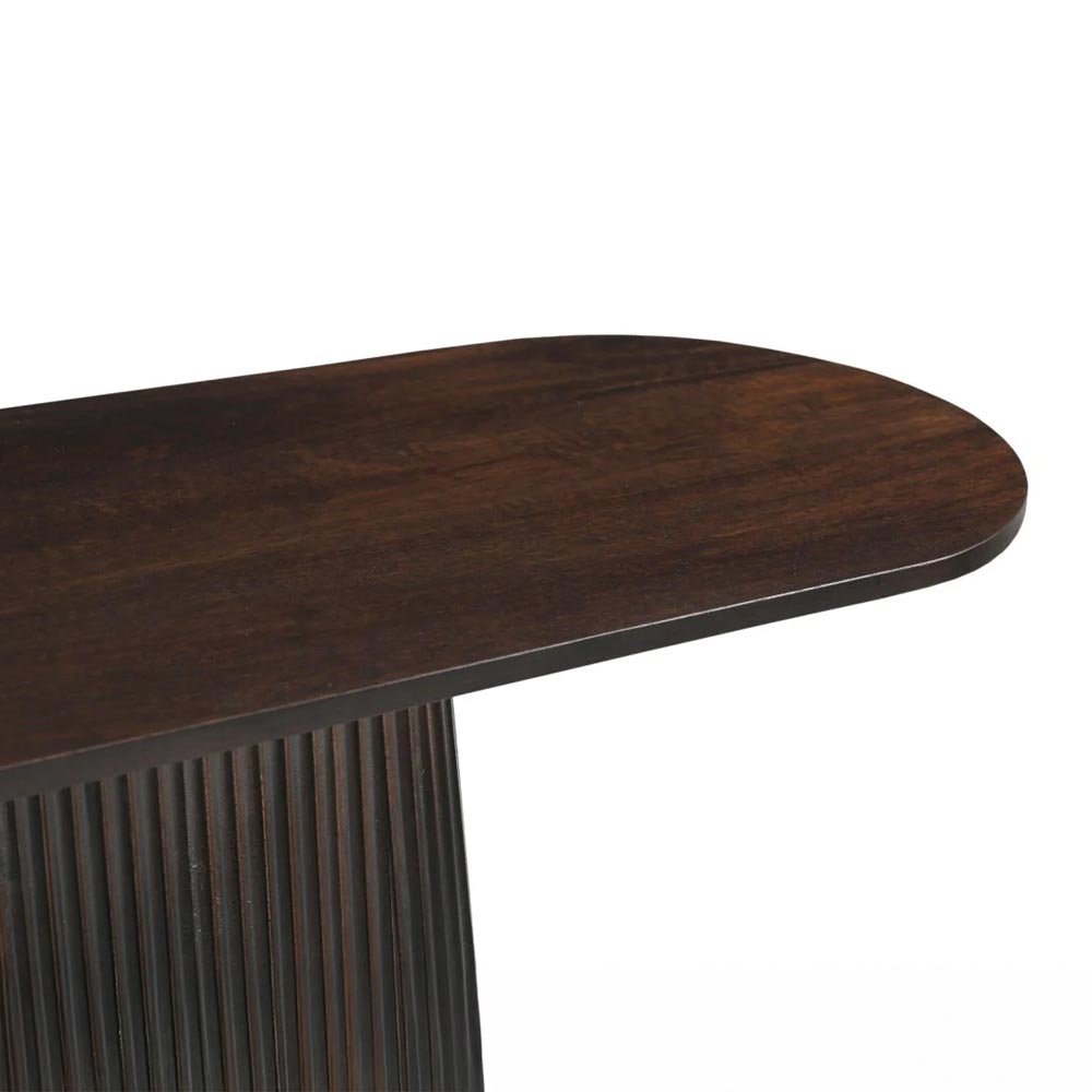 Mangohouten wandtafel bruin 140cm