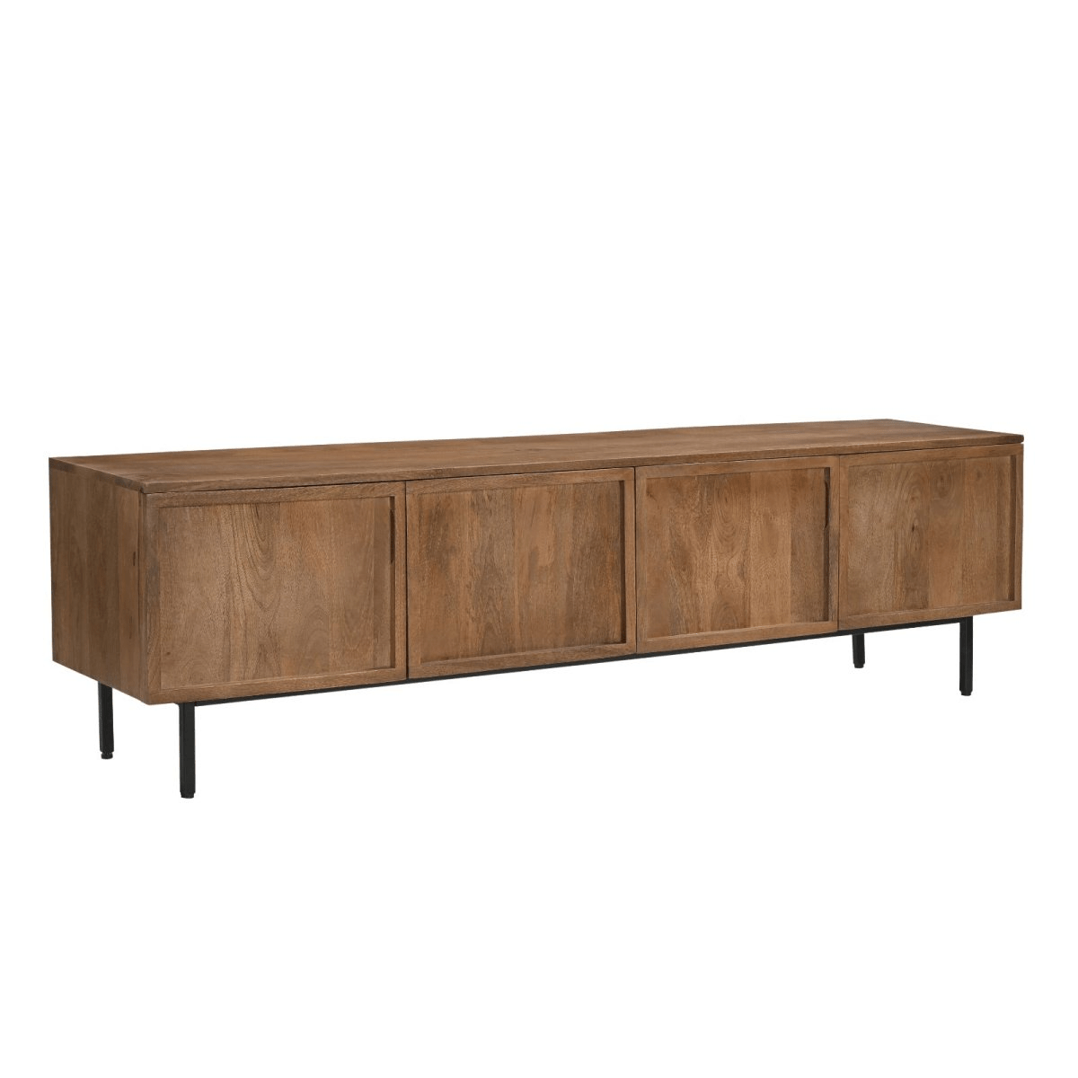 Mangohouten tv meubel bruin 180cm