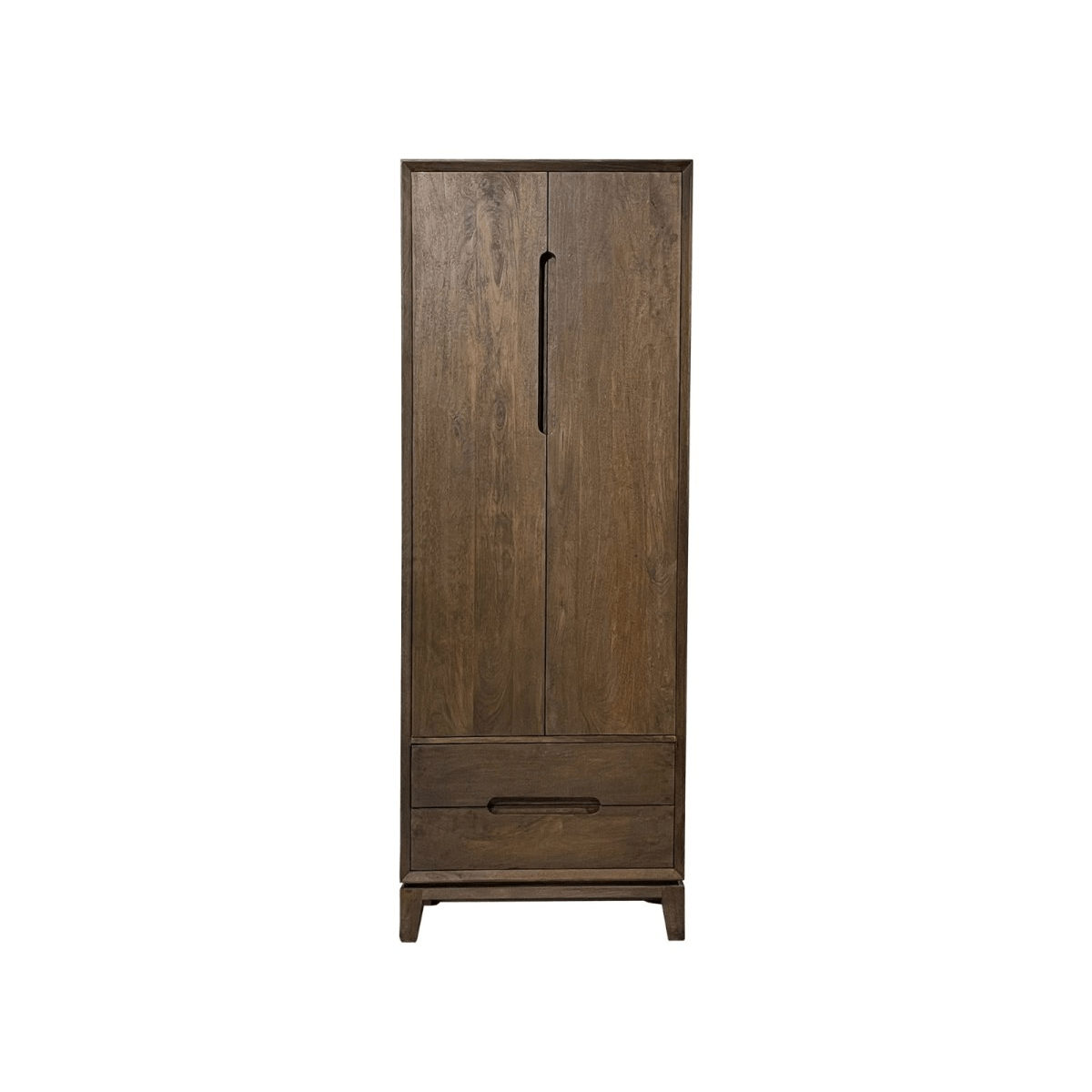 Mangohouten wandkast 75cm