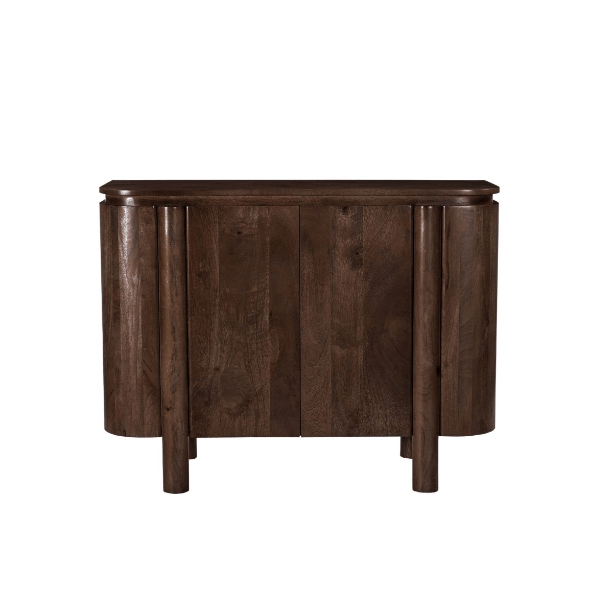 Mangohouten dressoir bruin 105cm