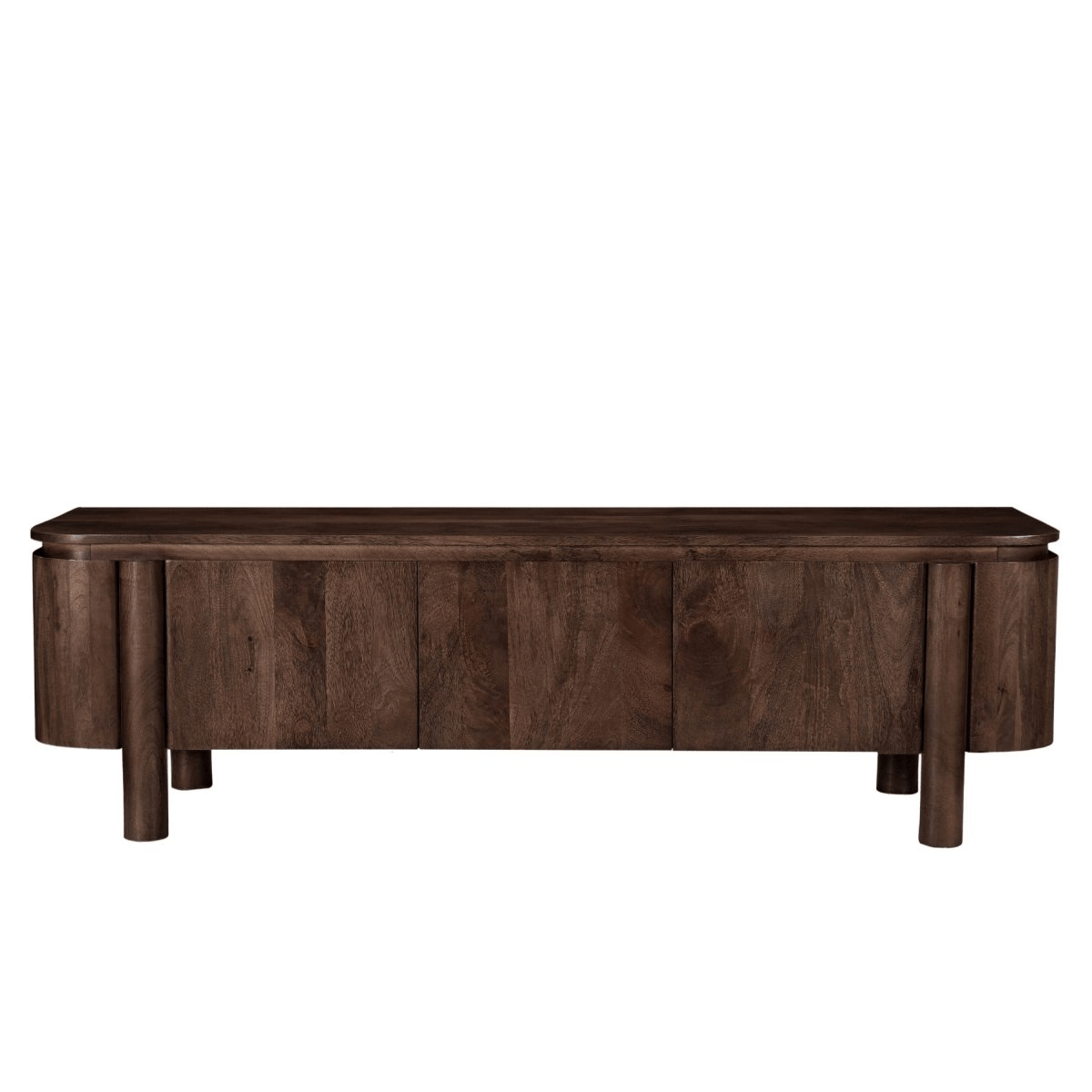 Mangohouten tv meubel bruin 170cm