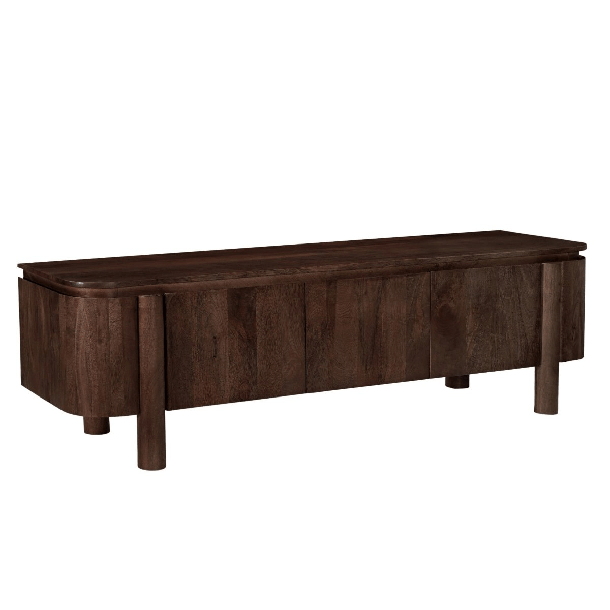 Mangohouten tv meubel bruin 170cm