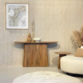 Mangohouten wandtafel bruin 140cm