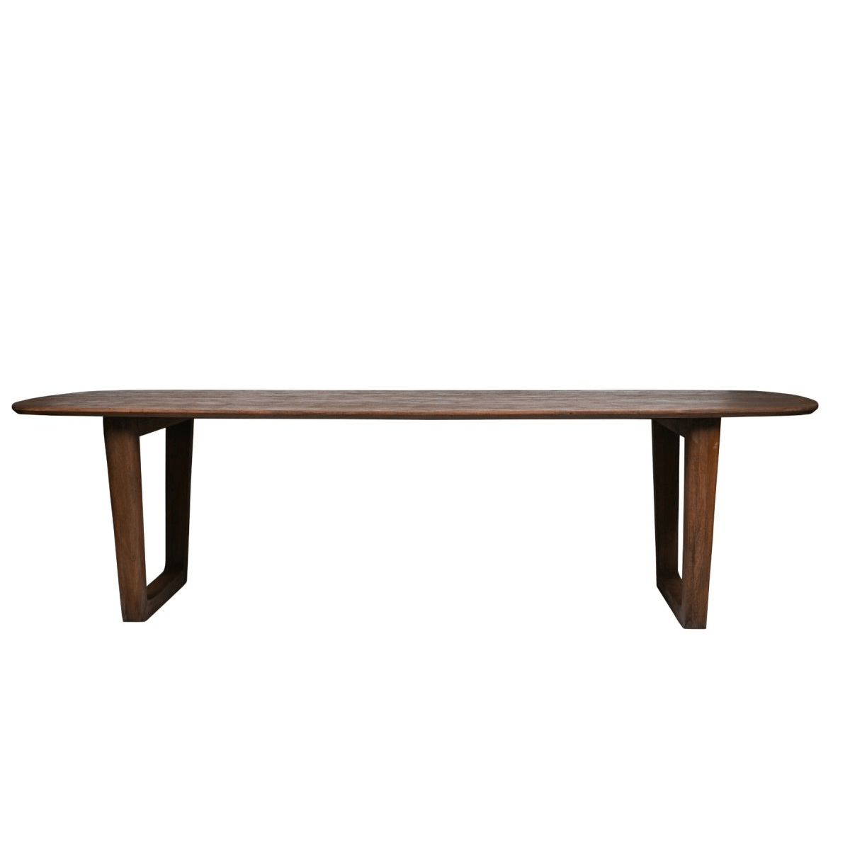 Eettafel hout rechthoekig 270cm