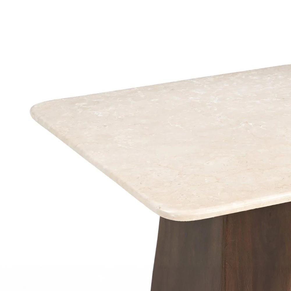Mangohouten salontafel vierkant 75cm