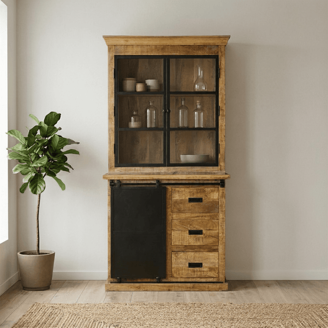 Mangohouten Eettafel Tulsa