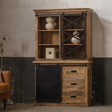Mangohouten Buffetkast  100 cm 